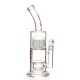 Medium 12 ARMS Tree Perc to Showerhead Bent Neck Bubbler