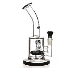 Micro Showerhead Black Label Bubbler with 14mm Martini Bowl