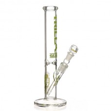 Nano Clear Straight Green Label with Ice Catcher & 18mm Drain Bowl