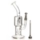 Micro Circ to Disc Perc Clear Label Oil Rig with Titanium Nail