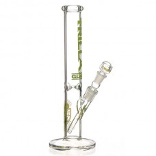 Nano Clear Straight Green Label with Ice Catcher & 18mm Drain Bowl